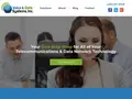 Voice & Data Systems website homepage