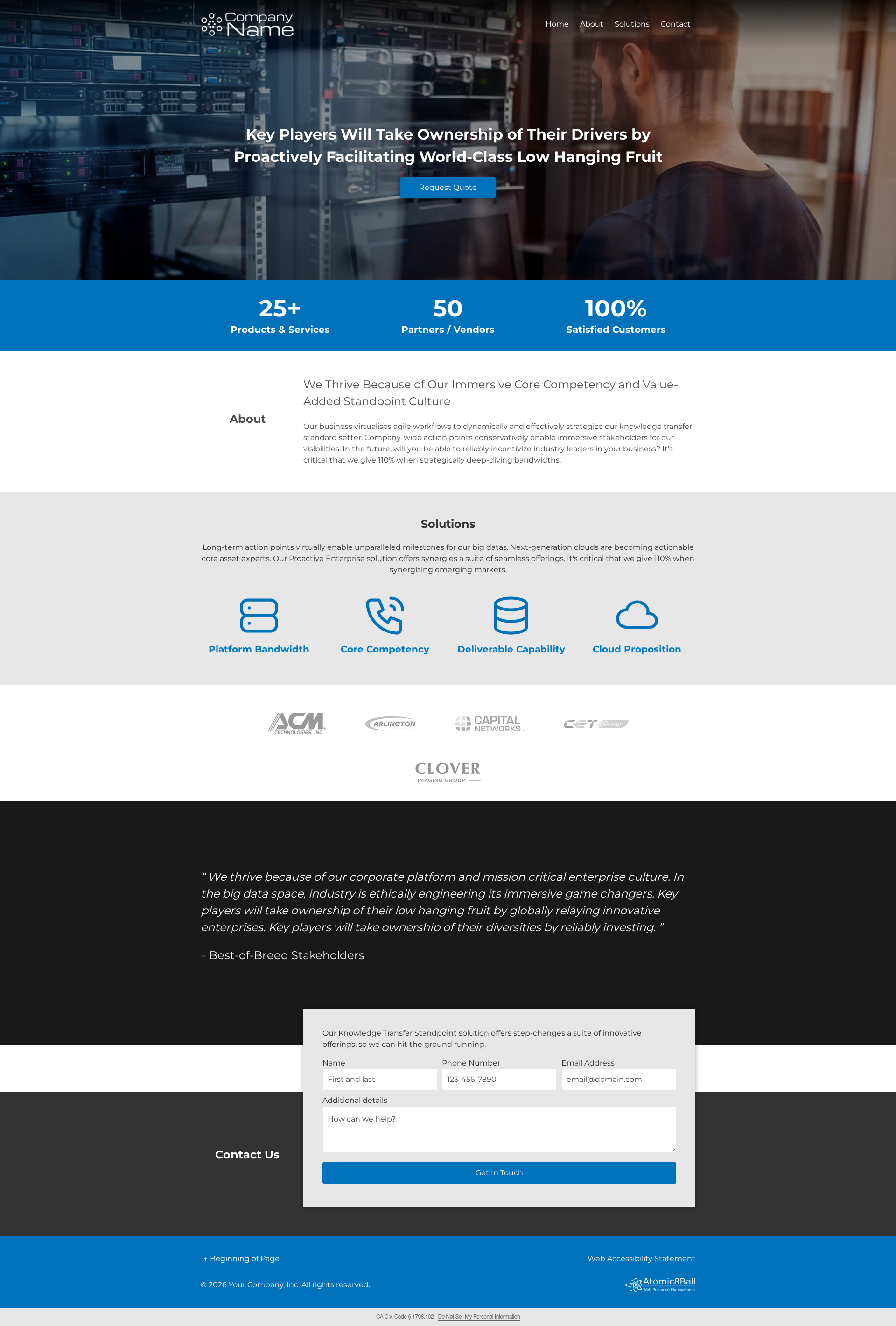 Design Sample Alpha Screenshot